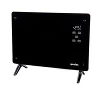 Cofan Convecteur radiant en panneau de verre | Puissance : 1500 W | Écran LED | Télécommande | Contrôle via application et prise en charge de l'assistant vocal | Minuteur 24 h