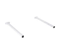 Cofan Étendoir Mural Rabattable | Lot de 2 Supports | Application jusqu'à 150 cm | Vis et Chevilles incluses | Longueur : 50,5 cm