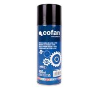 Cofan Graisse blanche de lithium + PTFE 400 ml | En spray avec additif de PTFE | Spray de lubrifiant liquide