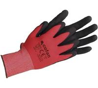 Cofan GUANTE IMPREGNADO SANDY COATED ROJO/NEGRO TALLA 9 - Unid: 12