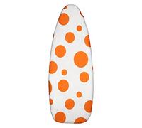 Cofan Housse pour Table à Repasser Rembourrée en Coton | Dimensions : 140 x 60 cm | Imprimé Blanc à Pois