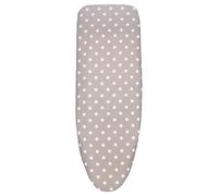 Cofan Housse pour Table à Repasser | Taille Universelle | Matériau : 100% Coton | Rembourrée avec 3 Couches : Mousse, Molleton et Coton | Couleur : Gris et Blanc | 135 x 53 cm