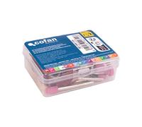 Cofan Kit d'accessoires pour multi-outils oscillants, 39 pièces, comprend disques, fraises, forets, ponçages, feutres et pierre de ponçage, compatible avec multi-outils Cofan