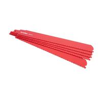 Cofan Lot de 5 lames de scie sabre bimétalliques pour démolition 210 x 8-10 mm - Lames universelles - Coupe exigeante en multi-matériaux - Denture trisée