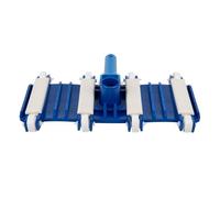 Cofan Nettoyeur de Fond Balayeur Flexible pour piscines avec Brosse Centrale et Roues | Dimensions de 33 x 18 cm et poignée de Ø 2,8 cm