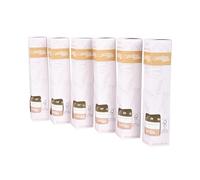 Cofan Pack de 6 diffuseurs de parfum à bâtonnets au bois de santal exotique | Senteur chaude et relaxante | Bâtonnets en rotin | Flacon en verre | Capacité : 50 ml