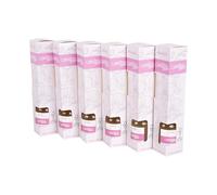 Cofan Pack de 6 diffuseurs de parfum à bâtonnets orchidées | Parfum floral | Bâtonnets en rotin | Flacon en verre | Capacité : 50 ml