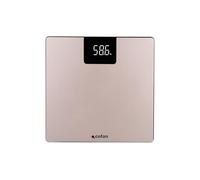 Cofan Pèse-personne numérique qui mesure la masse graisseuse corporelle | Pèse-personne intelligent avec chargement USB | Mesure précise jusqu'à 180 kg | 12 mesures corporelles