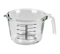 Cofan Pichet doseur en Borosilicate | Modèle Baritina | Capacité 1 L | Convient pour Micro-ondes, Four et Congélateur