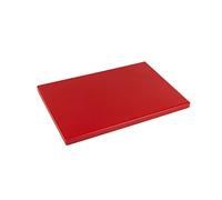 Cofan Planche à découper pour Cuisine | Dimensions 30 x 20 x 1,5 cm | Couleur Rouge