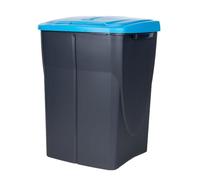 Cofan Poubelle bleue pour recycler les matériaux en papier et carton | Capacité de 15, 25 ou 45 litres | Trois tailles (45 L)