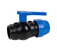 Cofan Raccord vanne à boisseau sphérique | Filetage Femelle PP PN16 | Dimensions : 63 x 2"