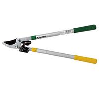 Cofan Sécateur télescopique de 64 cm | Capacité de coupe de jusqu'à 45 mm de diamètre | Acier revêtu, carbone et PTFE | Manches télescopiques réglables fabriqués en aluminium