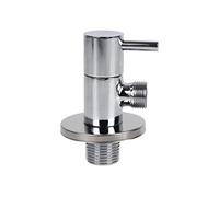 Cofan Valve d'équerre | Système d'ouverture et de fermeture de 1/4 de tour | PN 16 bar | Dimensions : 1/2" x 3/8"