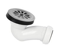 Cofan Valve Siphonique pour Receveur de Douche | Orifice de 60 mm | Grille de ø82 mm | Sortie de Ø40 mm | Joint Conique Réducteur de Ø32 mm