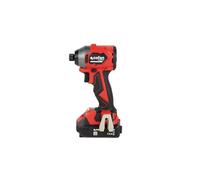 Cofan Visseuse à percussion sans balais | Pour embouts 1/4" Hex | Contrôle de vitesse variable : 1900, 2800 et 3600 tr/min | Comprend une valise, un chargeur et une batterie Li-Ion de 20 V et 2,0 Ah