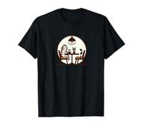 Coffe House Chat Sweet Stuff Casual Kitty Wear Vibes S22 T-Shirt