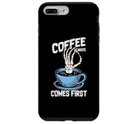 Coffee Always Come First Funny Cafeine Baristas Coffee Lover Coque pour iPhone 7 Plus/8 Plus