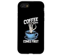 Coffee Always Come First Funny Cafeine Baristas Coffee Lover Coque pour iPhone SE (2020) / 7/8