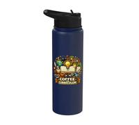 Coffee And Curriculum Teacher Life Stainless Steel Insulated Water Bottle