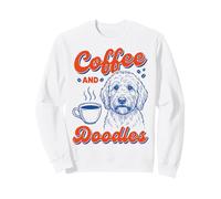 Coffee and Doodles Doodle Mom Dad Coffee Lover Sweatshirt