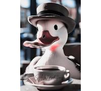 Coffee and Quacks: A glossy-finish lined journal for when your sips meet quacks!