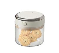 Coffee Bean Holder - Glass Kitchen Storage Jar, Leak Proof Food Storage Container Vacuum Coffee Canister With Airtight Lid Seal For Beans Tea Flour Sugar Countertop OrganizerThoughtful Present