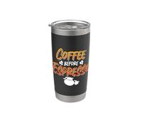 Coffee Before Espresso Barista Amoureux de café Lover Espresso Gobelet isotherme en acier inoxydable double paroi