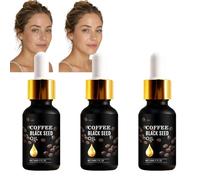 Coffee Black Seed Oil for Face & Body,Deep Hydration Skin Moisturizer Oil,Non Greasy And Lightweight Serum,Soothing Face And Eye Serum for Women Black Seed Oil，Assist In Dry Skin Oil (3Pcs)
