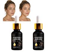 Coffee Black Seed Oil for Face & Body,Deep Hydration Skin Moisturizer Oil,Non Greasy And Lightweight Serum,Soothing Face And Eye Serum for Women Black Seed Oil，Assist In Dry Skin Oil (2Pcs)