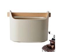 Coffee Box Box - Box Box - Luxe Café Knock Box | Bin de vidage amovible, déchets de routine Binnon-Slip But Waste Bin, Bin de vidage de café, boîte de frappe pour le foyer