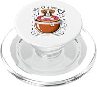 Coffee Boxer Dog Donut Boxers PopSockets PopGrip pour MagSafe