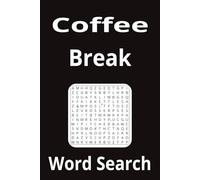 Coffee Break Wordsearch Puzzles: Easy to Read Print Wordsearch puzzles about Break Time, Snacks, coworkers and more | 6x9 inches, 112 pages | 55 ... for the Break Room, and Coworker gatherings..
