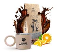 Coffee Broastery Amico dall’Italia Espresso Roast 1 kg - Café en Grains du Brésil, Mélange Arabica Premium, Notes de Noisette et Chocolat au Lait, Texture Voluptueuse - Parfait pour Espresso Italien