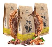 Coffee Broastery Café en Grains Brésil Cerrado 3x1kg - Arabica de Spécialité Minas Gerais - Notes de Chocolat, Amandes et Citron - Torréfaction Artisanale - Idéal pour Expresso et Filtre