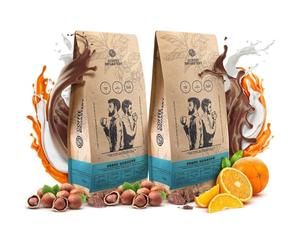 Coffee Broastery Café en Grains Brésil Guaxupe Minas Gerais - Arabica de Spécialité 2x1kg - Notes de Chocolat au Lait, Noisette et Orange - Torréfaction Fraîche pour Espresso et Café au Lait