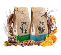 Coffee Broastery Coffret Café en Grains 2x1kg - Set de Cafés Fraîchement Torréfiés Artisanalement - Sélection de Grains de Qualité Premium Idéal pour Machine à Café et Espresso