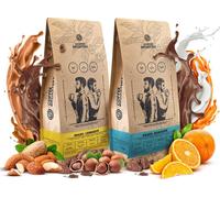 Coffee Broastery Set de café - Brésil Cerrado + Guaxupe café torréfié grain entier 2 x 1 kg | Grains de café frais
