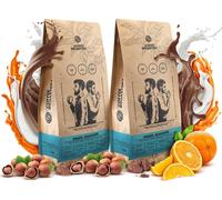 Coffee Broastery Set de café - Brésil Guaxupe café torréfié grain entier 2 x 1 kg | Grains de café frais