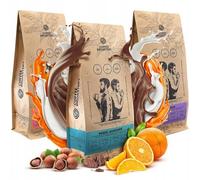 Coffee Broastery Set Grains de Café 3x1kg - Café de Spécialité Gourmet Puissant et Aromatique - Coffret Cadeau de Torréfacteur Local pour Expresso et Filtre