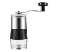 Coffee Burr Grinder - Manual Hand Coffee Grinder, Classic Hand, Ceramic Conical Mechanism, Adjustable Setting | Tool For Pour Over Cold Brew Drip Home Portable Camping Travel Office