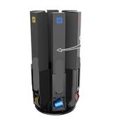Coffee capsule holder, Lot de 40 porte-capsules argentés, support rotatif à 360 degrés, étagère de rangement for capsules de café ,Home Living(Rescap60)