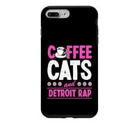 Coffee Cats et Detroit Rap Coque pour iPhone 7 Plus/8 Plus