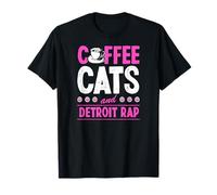 Coffee Cats et Detroit Rap T-Shirt
