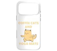 Coffee Cats & Tapis de Yoga Warrior Two pour yogis Coque pour iPhone 17 Pro Max