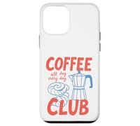 Coffee-Club, All Day, Every Day, Caféine, Café Coque pour iPhone 12 Mini