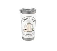 Coffee Club servi tous les matins pour les amateurs de café Gobelet isotherme en acier inoxydable double paroi