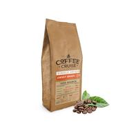 COFFEE CRUISE Sweet Brazil Café en grains brésilien 1 kg - Torréfaction moyenne - Arôme Cacao et chocolat - Pour toutes les machines à café - 100% Arabica