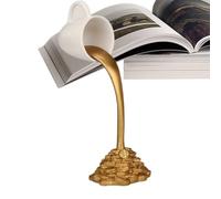 Coffee Cup Sculpture - 6 x 16,5 cm Modern Abstract Coffee Art Statue For Kitchen Counter, Cafe Decor Accent, Resin or Metal Figurine décorative pour salle à manger, bureau de café, café