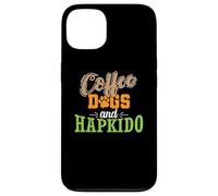 Coffee Dogs and Hapkido Martial Arts Corée Coque pour iPhone 13